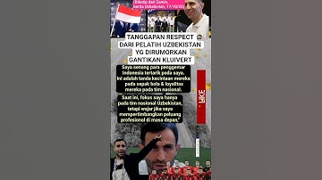 Komentar Timur Kapadze calon Pelatih timnas Indonesia  #shorts