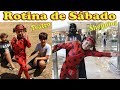 NOSSA ROTINA DA MANHÃ DE SÁBADO (Aula de teatro e Shopping)