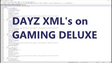 How to DAYZ xml