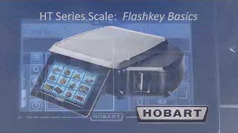 HT Series Scales (OPERATION): FlashKey Basics Video