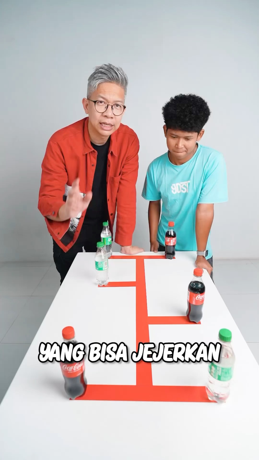 YANG BISA JEJERKAN 3 BOTOL MENANG VS LUCKY!!