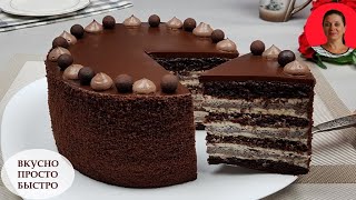 MAC BON Cake ✧ Recipe for Amazingly Delicious Chocolate Cake with Poppy Filling ✧ SUBTITLE