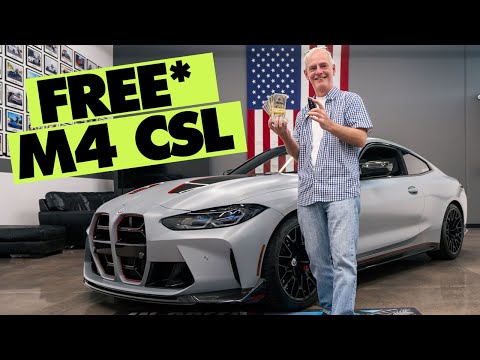 Видео: FREE M4 CSL or $200,000.00 Cash!?