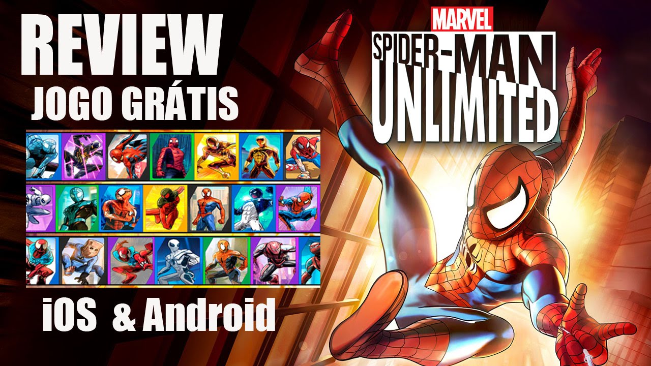 Review e Gameplay: Spider man Unlimited iOS/Android [PT-BR] 