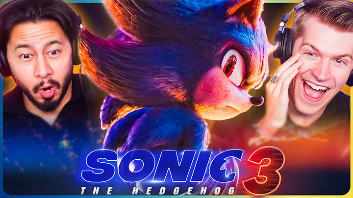 SONIC THE HEDGEHOG 3 Trailer Reaction | Keanu Reeves, Idris Elba, James Marsden, Jim Carrey
