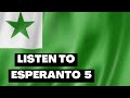 Esperanto Phrases 5  เรียนวลีภาษาเอสเปรันโตหรืออังกฤษ