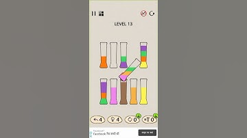 Water sort puzzle game level 13 #shorts #games #crazyshooter