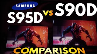 Game-Changing Samsung S95D vs S90D Side By Side Comparison