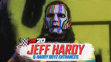 WWE 2K20 : JEFF HARDY ENTRANCE! Hardy Boyz Entrance! (XBOX ONE X/PS4)
