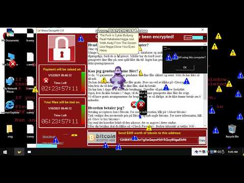 BonziKill + MEMZ and WannaCry Ransomware