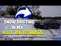 SNOW DRIFTING IN MY NEW HELLCAT REDEYE CHARGER *SPUN OUT* 😱