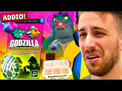 Apro le ULTIME UOVA! *ADDIO* Brawl Stars x Godzilla! Brawl Stars ITA!