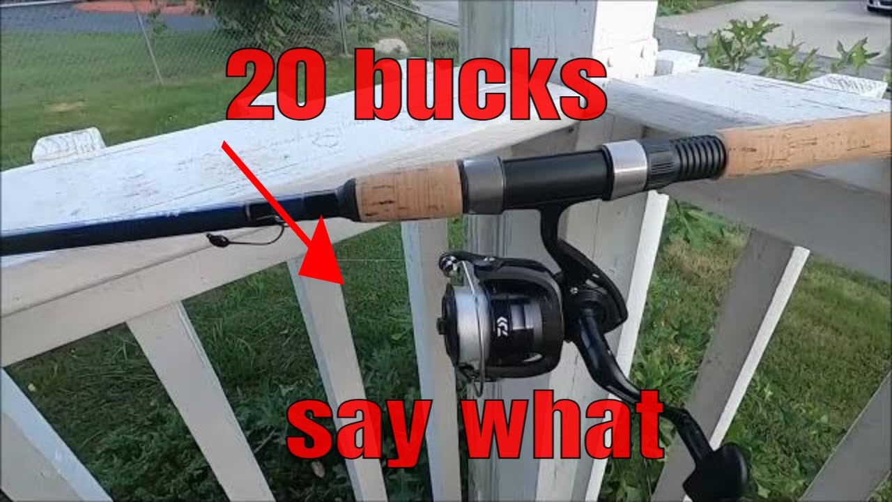 insane deal on this Daiwa rod and reel combo at dicks watch to