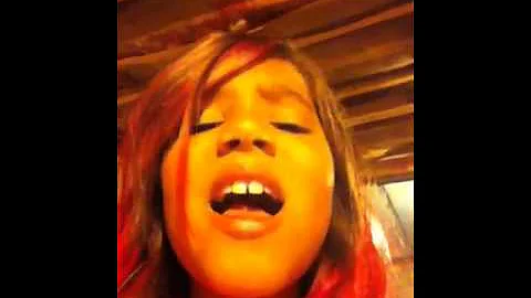 Nina goodman singing myley Cyrus the climb