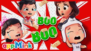 NEW!🎵🩹🤕 The Boo Boo Song 🤗🤱❤️ #appmink #nurseryrhymes #kidssong #cartoon #kids #animation