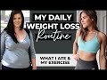 My 30kg Routine To Lose Weight - What I Ate In A Day, Workout Routine & Staying Motivated