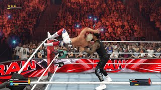 WWE 2k24 | Cody Rhodes vs. Jey Uso | 1 vs. 1 | Full Match | Gameplay