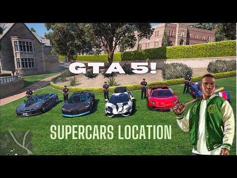 secret supercars location gta 5 offline /story mode / part 1 - YouTube