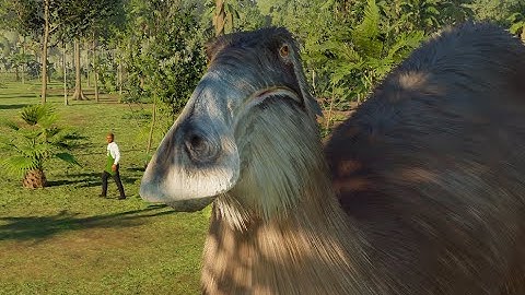 Day 292 of adding a Deinocheirus to this park until they