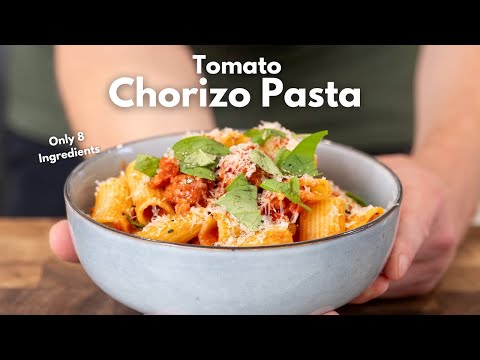 Chorizo Pasta in 15 Minutes  Easy Pasta Recipe