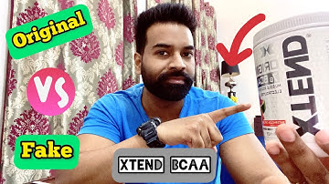 XTEND BCAA Real vs Fake..??  #bcaa #xtend