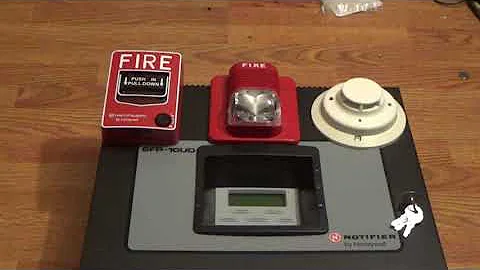 How to set up and wire up a Notifier SFP -10UD Fire Alarm Control Panel