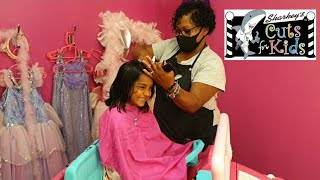 💇♀️ Sharkey's Cuts for Kids | Aashritha Haircut 💇♀️