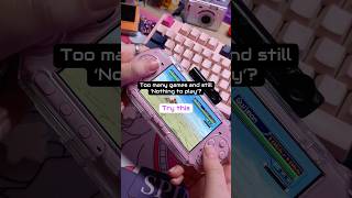 Nothing to play? Try this trick ♡ #retrogaming #pspgames #gameroom #backloggaming #ps2games