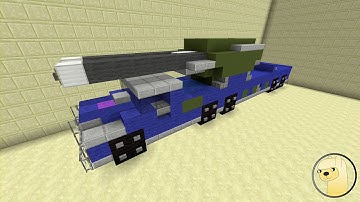 Minecraft - How To Build Transformers G1 Onslaught!