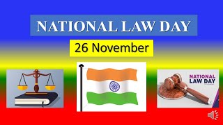 National Law Day | Constitution Day | Samvidhan Divas  - 26 November 2023