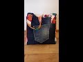 DIY  Šijeme džínovou tašku.  We sew a denim bag.