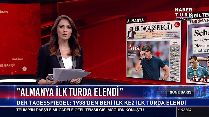 "Almanya ilk turda elendi"