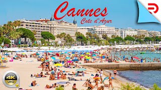Cannes - France | Exploring The Cote d' Azur Holiday Resort | 4K - [UHD]