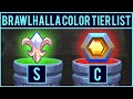 RANKING ALL THE BRAWLHALLA COLORS!
