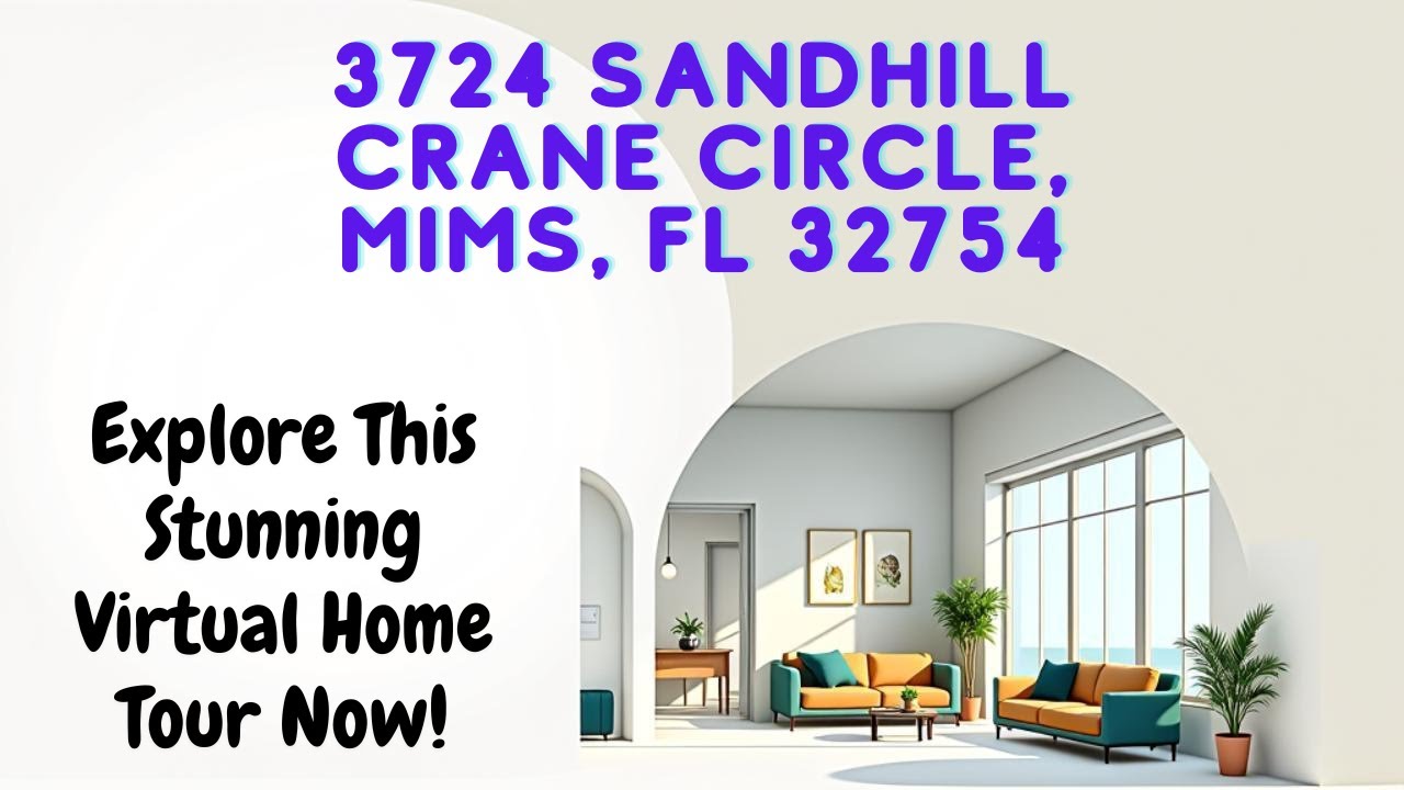 Virtual Tour Home for Sale Mims Florida