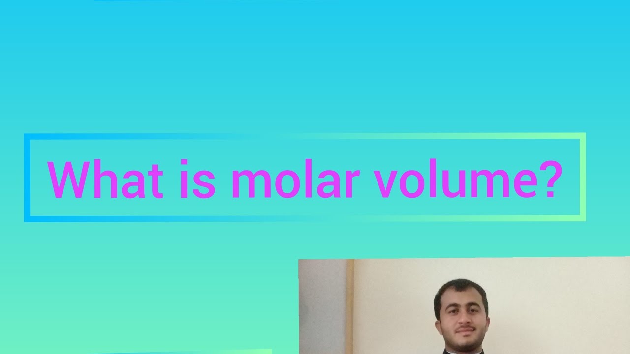 molar volume calculator