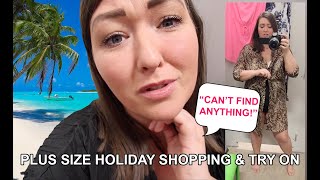 PLUS SIZE HOLIDAY CLOTHES SHOPPING & TRY ON HAUL!