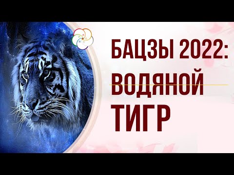 БАЦЗЫ 2022: Прогноз на 2022 по Столпу Водяного Тигра