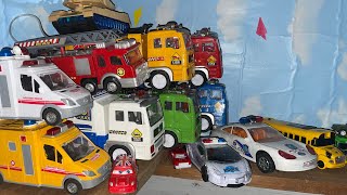 Mainan Mobil Polisi, Ambulance, Pemadam Kebakaran, Mobil Balap #Eps263