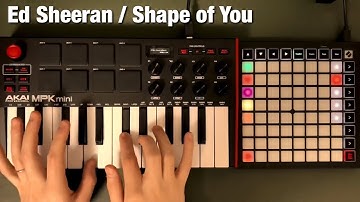 Ed Sheeran / Shape of You (Logic Pro X - Live Loops Cover)