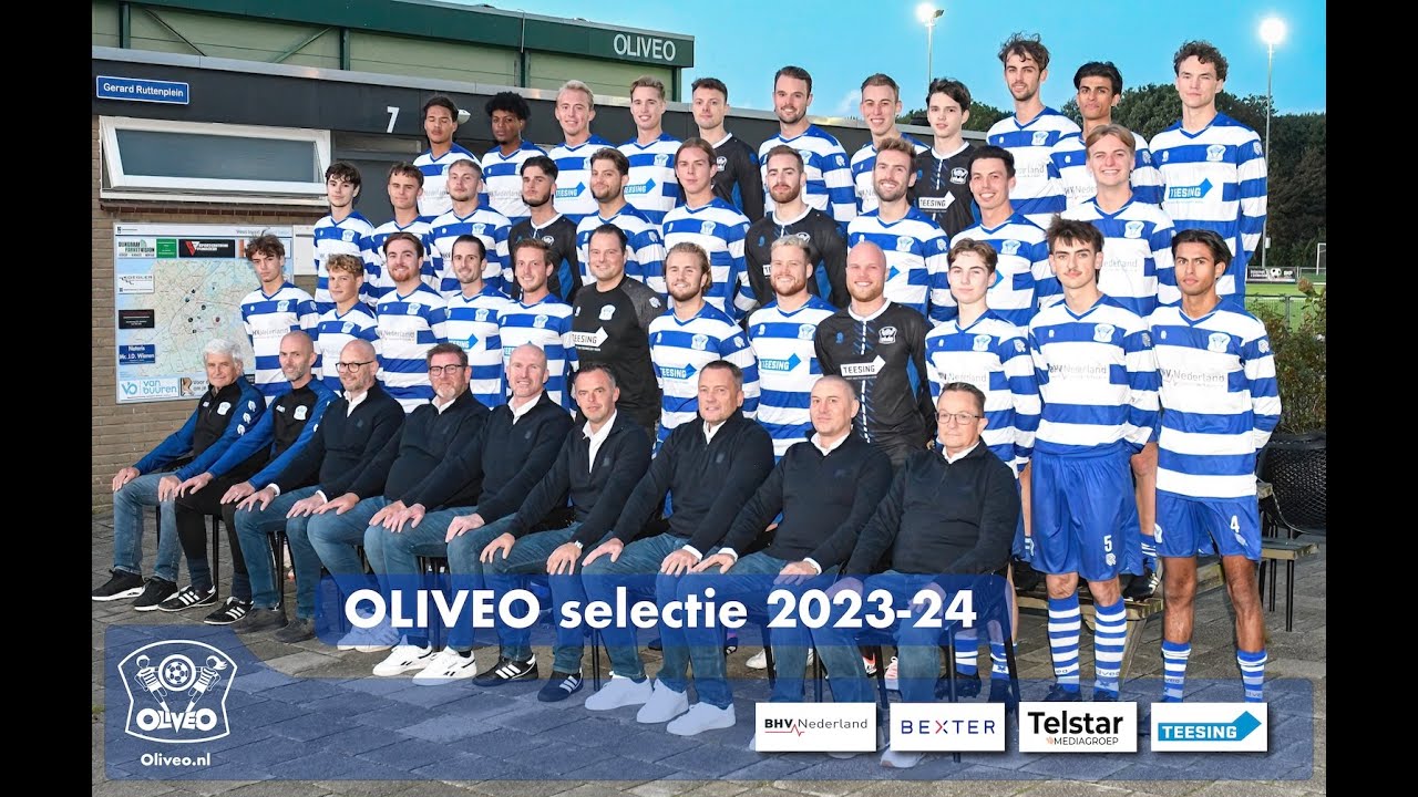 Oliveo selectie teamfoto 2023-24