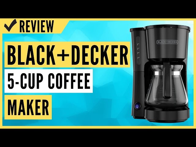 Black & Decker 5-Cup Coffee Maker Cm0700b