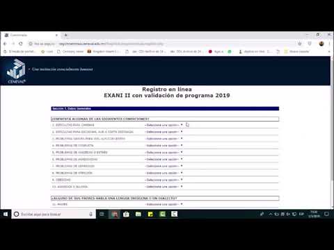 Registro en Línea - Ceneval