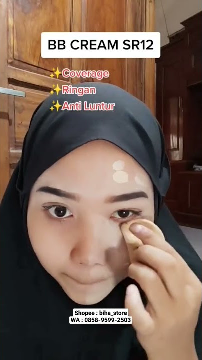 HASIL PENGGUNAAN BB CREAM SR12 HERBAL SKINCARE
