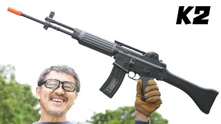 K2 ライフル 韓国軍の主力小銃 電動ガン エアガンレビュー Academy K2 Airsoft Aeg