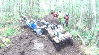 Atv mudding. Квадроциклы на болоте!  Лето 2018.