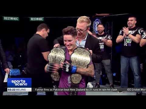 Mixed Martial Arts: Amanda Lino desperate to win back fly-weight belt