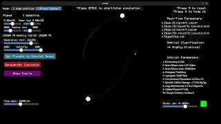 Showcase of a real-time orbital mechanics simulator written in C using SDL2.