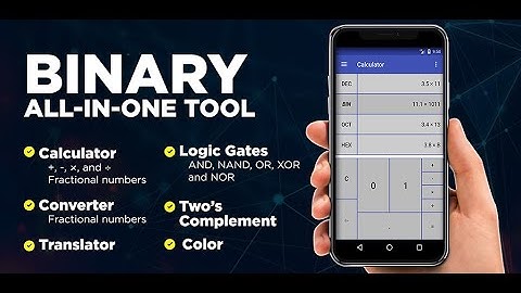 Binary Calculator, Converter & Translator - PROMO VIDEO