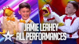 Jamie Leahey \u0026 Chuck: ALL Performances | Britain's Got Talent